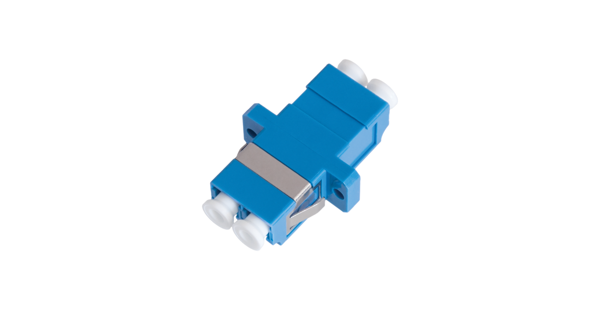 NIKOMAX Оптичен адаптер дуплекс LC/UPC – LC/UPC, NMF-OA2S2-FN-LCU-LCU-BL-50