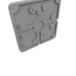 Гъвкава основа за монтажни кутии NX и Speed, BC-02 Super Grey